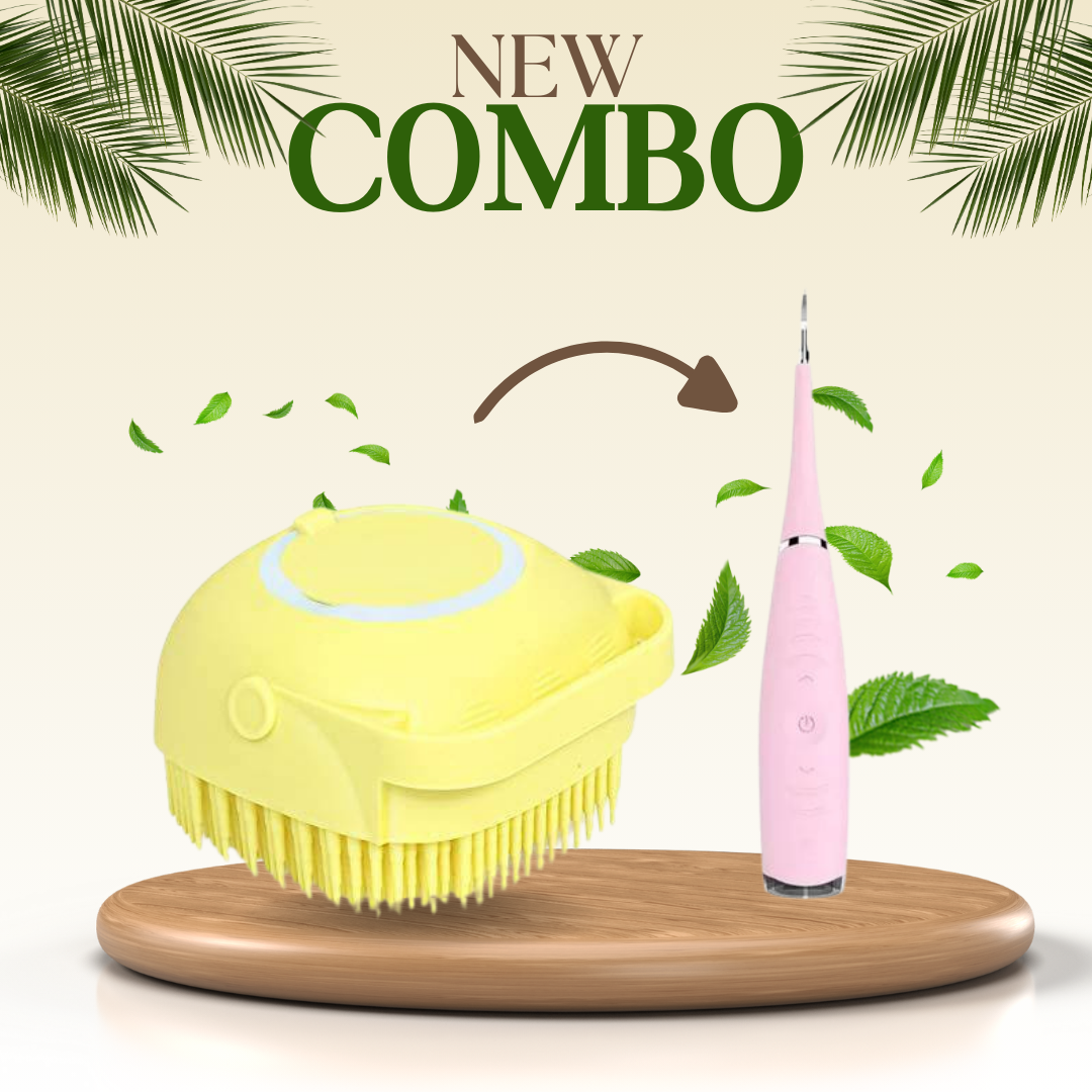 COMBO CEPILLO MASAJEADOR+CEPILLO DIENTES